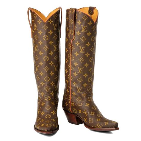 louis vuitton western boots|louis vuitton suede boots.